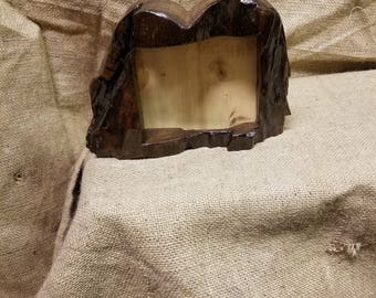 1 of a kind walnut frame