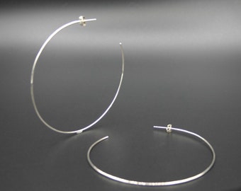 Extra Large Hoop Earrings, Thin Hoop Earrings, Large Hoop Earrings, Large Silver Hoop Earrings, Big Hoop Earrings, Large Thin Hoop Earrings