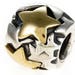 Authentic Pandora Silver & Gold Star Charm # 790563 RETIRED
