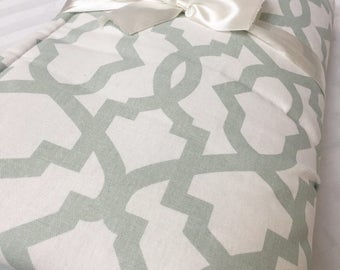 Padded Baby Playmat, Floor Blanket, Baby Floor Mat, Green Playmat, Baby Quilt, Tummy Time, Monogrammed Playmat, Crib Bedding, Activity Mat