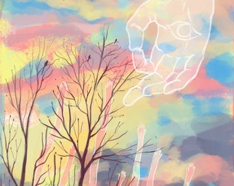 Spirit Me Away • Print • various sizes • A5 - A3