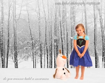 Anna Dress, Princess Anna Dress, Anna Frozen Dress, Anna Dress Up, Anna from Frozen Dress, Sizes from 12 months to 8