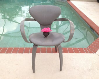 LEVENGER STYLE PRETZEL Arm Chair / Mid Century Modern Pretzel arm chair / Goldman style Pretzel Chair /Mid Century Style at Retro Daisy Girl