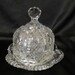 Beautiful Vintage Cut Crystal Cheese Server