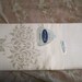 Gorgeous DAMASK Linen Tablecloth Vintage with original tags