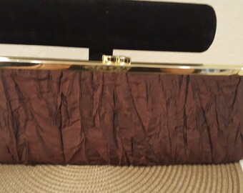 Beautiful Brown Evening Clutch