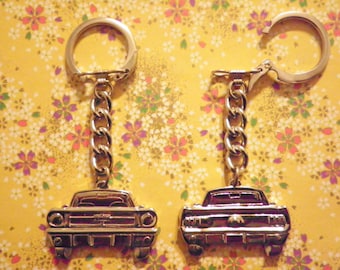 1 Vintage Silverplated 65 Mustang Key Chains