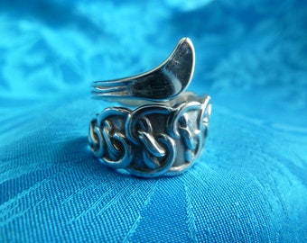 Spoon Ring, G.W. Shiebler, 1890's, Sterling Silver, Vintage, very rare