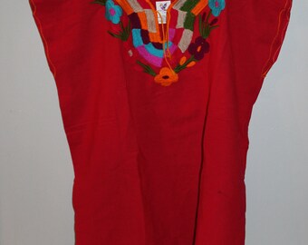 Mexican Embroidered Blouse