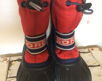 SOREL toddler snow boots size 9