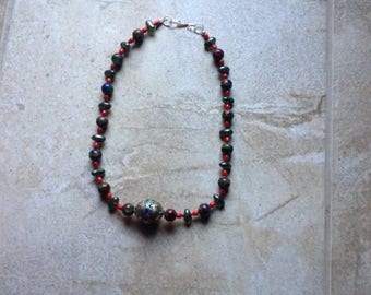 Quart in Bronze Necklace
