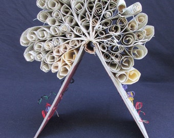 Altered book Art Sculpture-Rollers #2