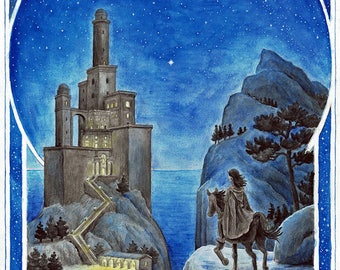 Tower of Tar-Meneldur – Art Print