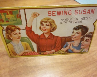 Old Sewing Card Packet / Sewing Susan