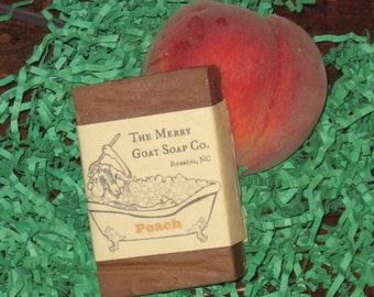 Peaches & Cream Goat's Milk Soap