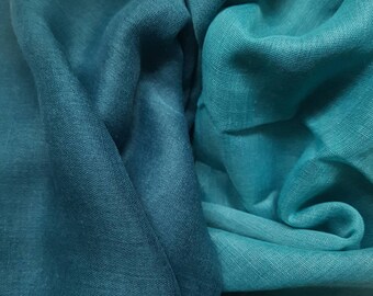 Turquoise hijab, Green scarf, Ombre scarf hijab, Ombre Scarf, Blue Green scarf