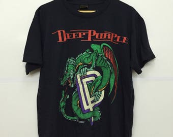 Rare!! Vintage 1993 Deep Purple The Battle Rages On World Tour 93-94 Shirt