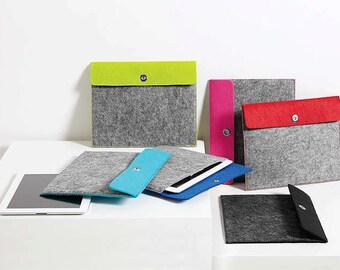 Customized Felt Tablet Sleeves/Monogrammed Tablet Sleeve/Personalized tablet sleeve/E-reader case/sleeve/