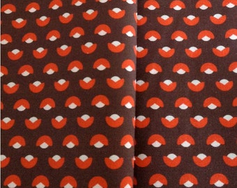 Fabric broadcloth spandex - Brown Tulip