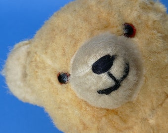 TEDDY BEAR - Vintage Collectable Straw Filled Character BEAR - Vintage Teddy Bear