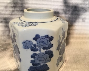 Blue and White Ginger Jar