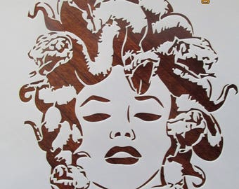 Medusa Stencil Reusable 10 mil Mylar Stencil