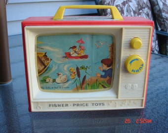 Fisher Price Two Tunes Two Picture Stories TV - Sweet