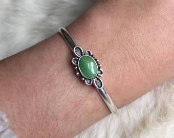Royston Turquoise and Sterling Silver Cuff Bracelet