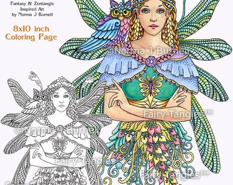 Dragonfly Fairy Printable Coloring book Sheets Norma Burnell Fairies to color Fairy Coloring Book Pages Fairies for Digital & Adult Coloring