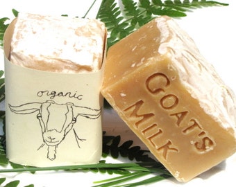 Mountain Goddess - Organic Goat Milk Soap with Eucalyptus Clary Sage and Balsam