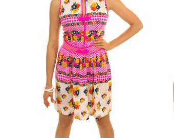 Vintage 1960s dress / Vintage Oscar de la Renta dress