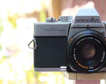 Minolta SRT-200 with Rokkor-X 45mm Lens