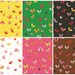 Tiger Lily by Heather Ross - Butterflies bundle HR40933, 6 fat quarters