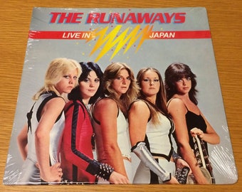 The Runaways -- Live in Japan | factory-sealed LP in original shrinkwrap | free shipping in the US