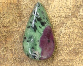 Ruby Zoisite Cabochon