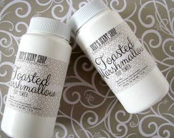 Silky Dusting Body Powder - Toasted Marshmallow - Dry Shampoo - Smokey Vanilla - Talc Free - Deodorizing Powder - Bath and Body