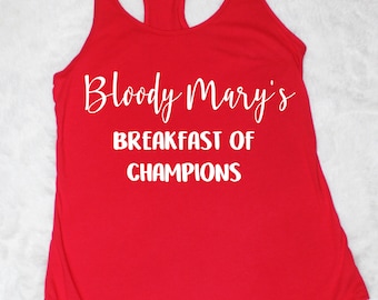 Bloody Mary's Breakfast of Champions Tank
