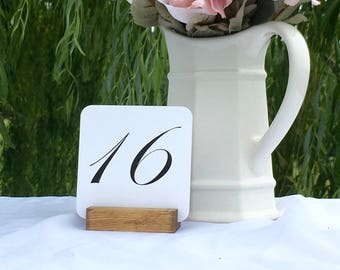 Table Number Holder + Rustic Table Number Holder (ON SALE)