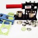 Tecre Button Maker Kit 1.25" 1-1/4 Inch Machine, EK Success Punch + 500 Button Parts