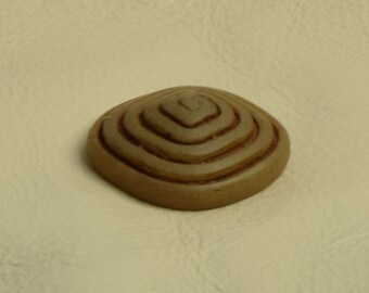 Button Cinnamon Patina finish, 27mm, sold 3 each 9833CP