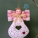 Doily Angel Christmas Tree Ornament