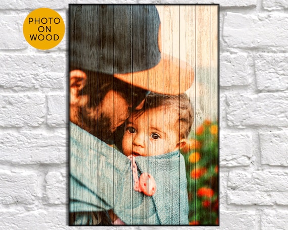 Personalized Photo on Wood
