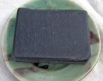 Black Magic Clarifying Activated Charcoal Soap - Vegan Facial Detox Handmade Soap - Ecofriendly Palm Free Soap