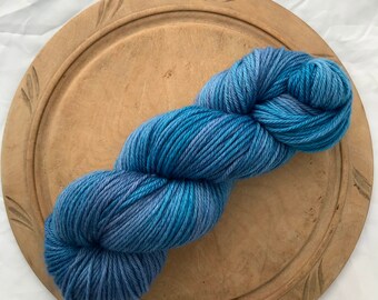 Wild Maine Blueberry Pie- MisTori Yarns Wicked Worsted Base - 220 yards/100 gram skein 100% Superwash Merino