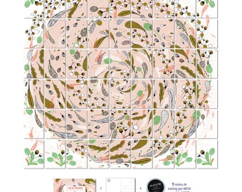 1 year of correspondance, one postcard per week
