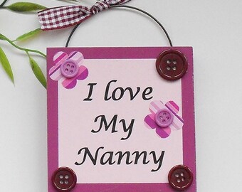 Inktastic I Love My Nanny Baby Bib Nannys Got Nannies Grandma