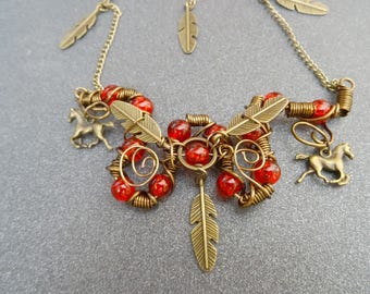 Spirit of wind necklace