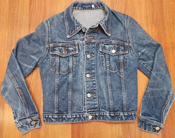 Vintage Guess Denim Jacket, Vintage Denim Jacket, Vintage Guess Jean Jacket Size S