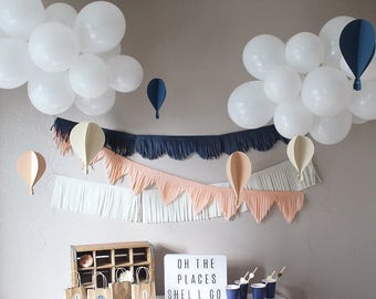 Hot Air Balloon Party Package (Customize your colors)