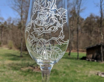 Rose's Wine Glass